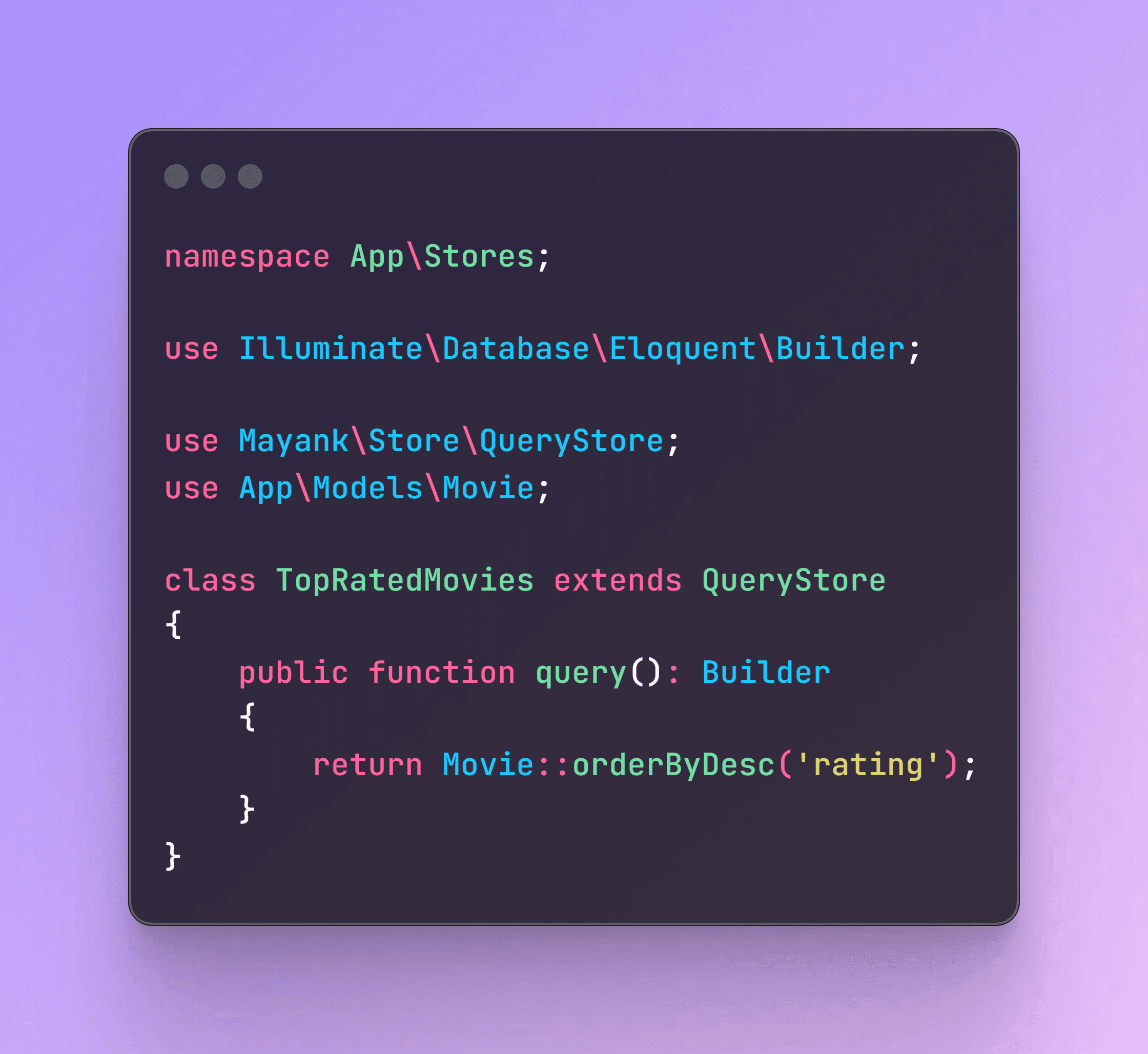 How to reuse database queries in Laravel